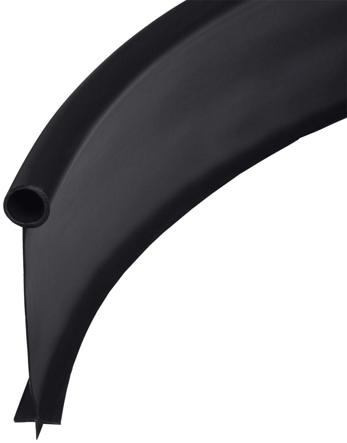 Лента бордюрная, 0,11 × 10 м, толщина 1 мм, пластиковая, чёрная, KANTA