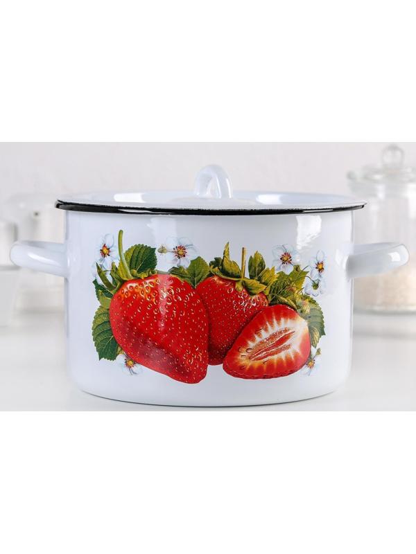 Кастрюля 2,9 л, индукция, цвет и деколь МИКС