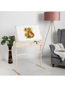 Пяльцы-рамка, универсальные, 40 × 60 см, с накопителем, цвет светлое дерево