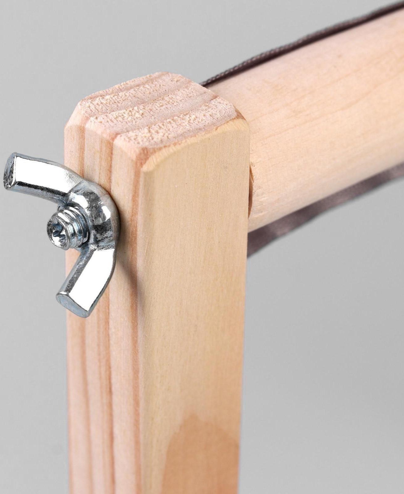 Пяльцы-рамка для вышивания, 30 × 30 см, цвет светлое дерево