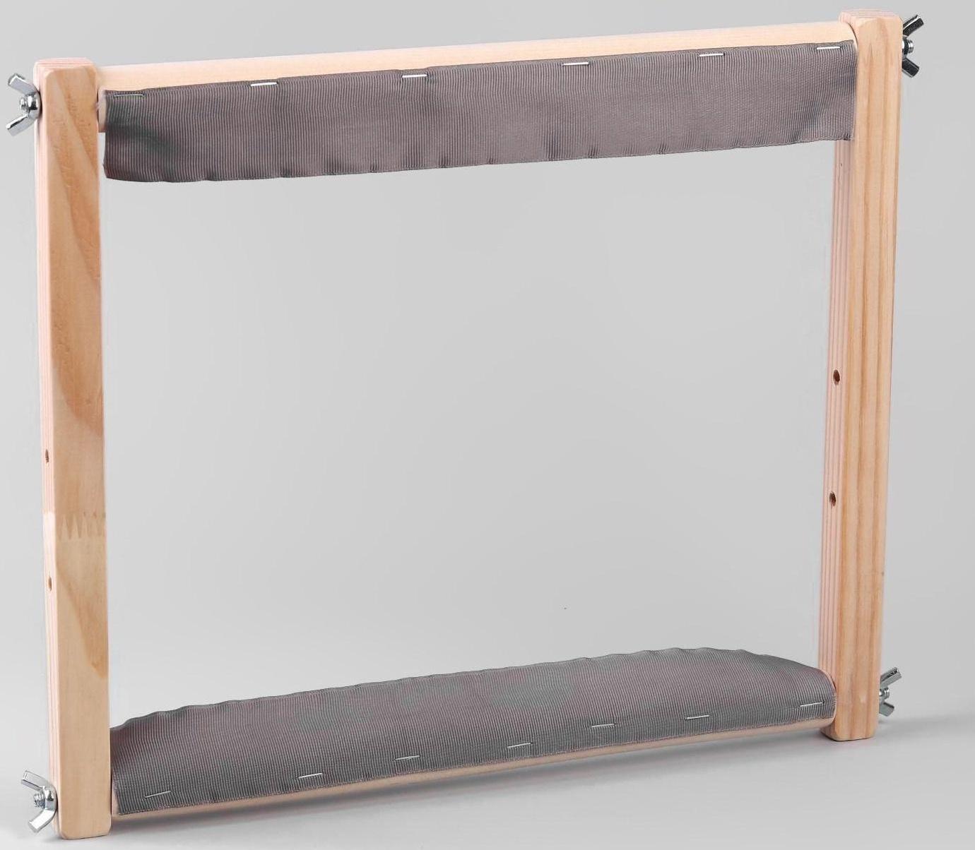 Пяльцы-рамка для вышивания, 30 × 30 см, цвет светлое дерево