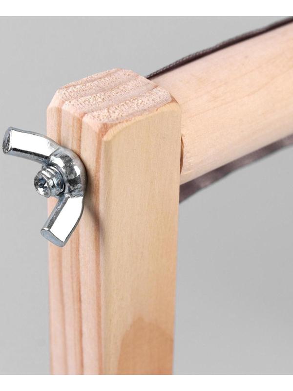 Пяльцы-рамка для вышивания, 30 × 30 см, цвет светлое дерево