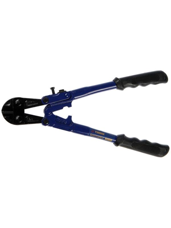 Болторез ТУНДРА, обрезиненные рукоятки, болты до 4 мм, проволока до 5 мм, 300 мм