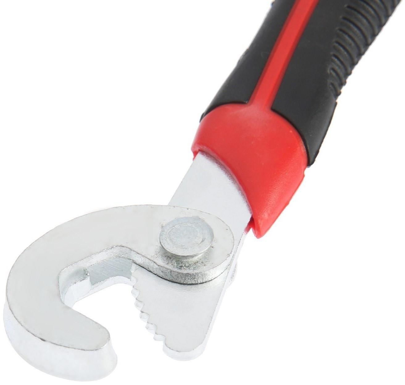 Ключ гаечный самозажимной ТУНДРА, 2К рукоятка, 9 - 22 мм