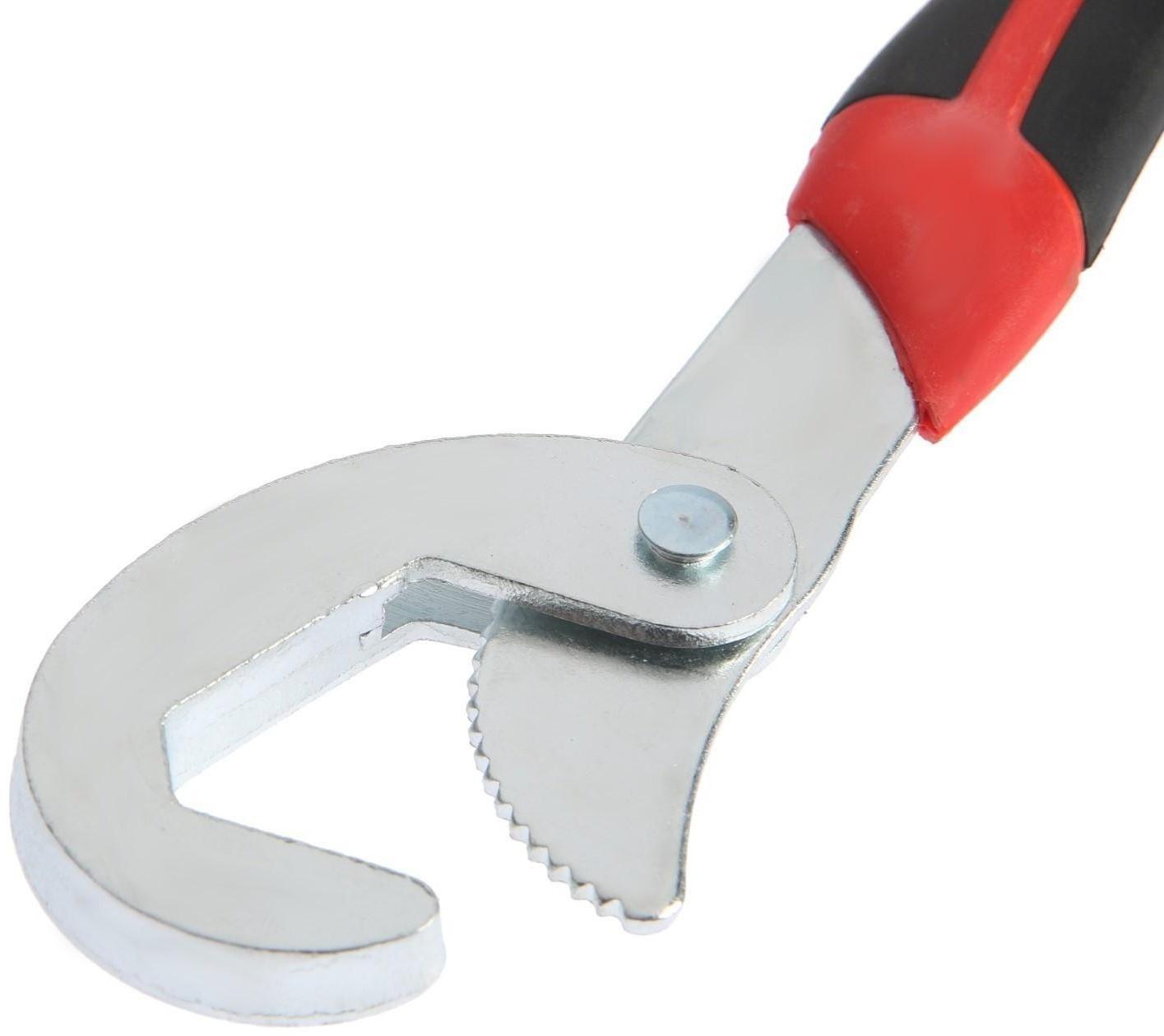 Ключ гаечный самозажимной ТУНДРА, 2К рукоятка, 23 - 32 мм