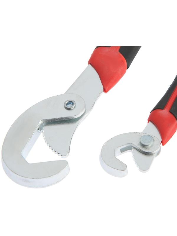 Набор ключей гаечных самозажимных ТУНДРА, 2К рукоятка, 9 - 32 мм, 2 шт.