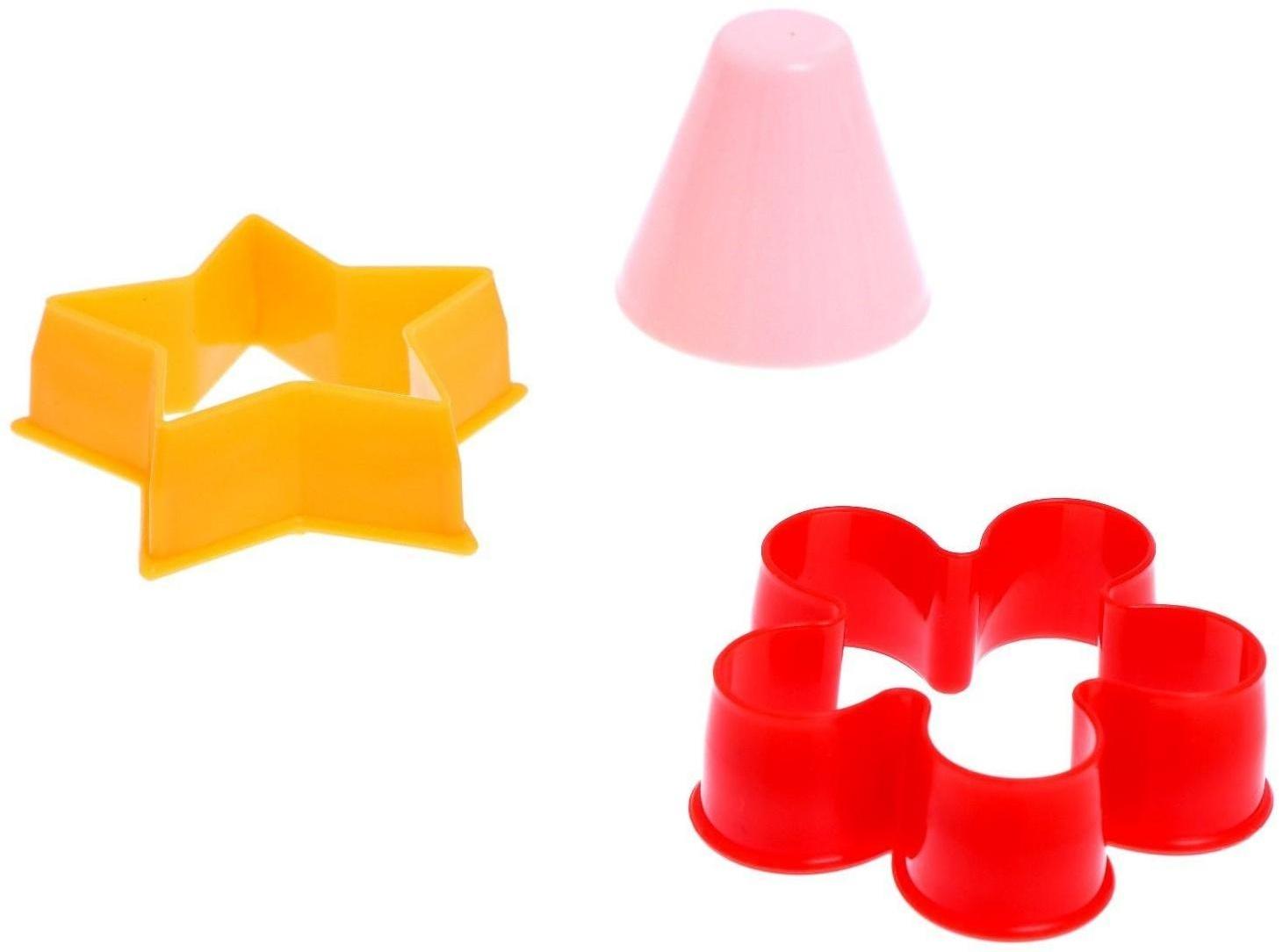 Набор для игры с пластилином «Лавка мороженого», 4 баночки пластилина