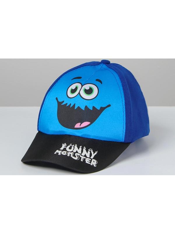 Кепка детская «Монстр», р-р. 52-54, 5-7 лет