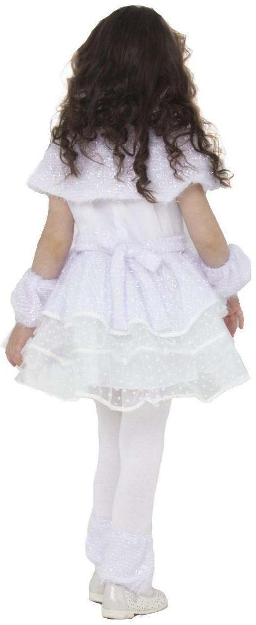 Карнавальный костюм «Снежинка Снеговичка», размер 28, рост 110 см