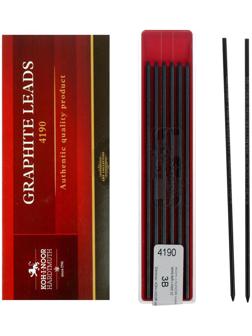 Грифели для цанговых карандашей 2.0 мм Koh-I-Noor 4190 3В, 12 штук