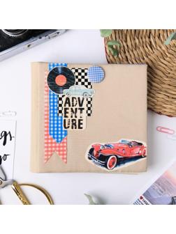 Фотоальбом My adventure, набор для создания, 15.7 × 15.7 × 2.5 см