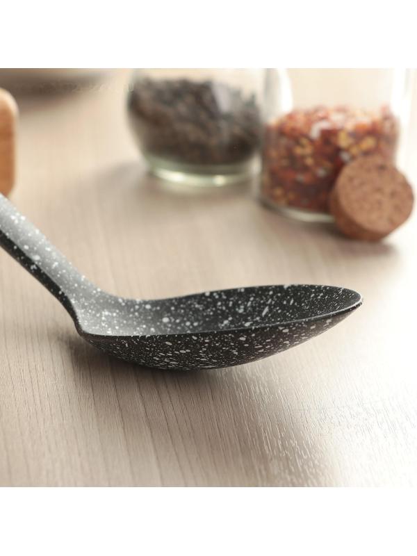 Ложка гарнирная Доляна «Мрамор», 30,5 см