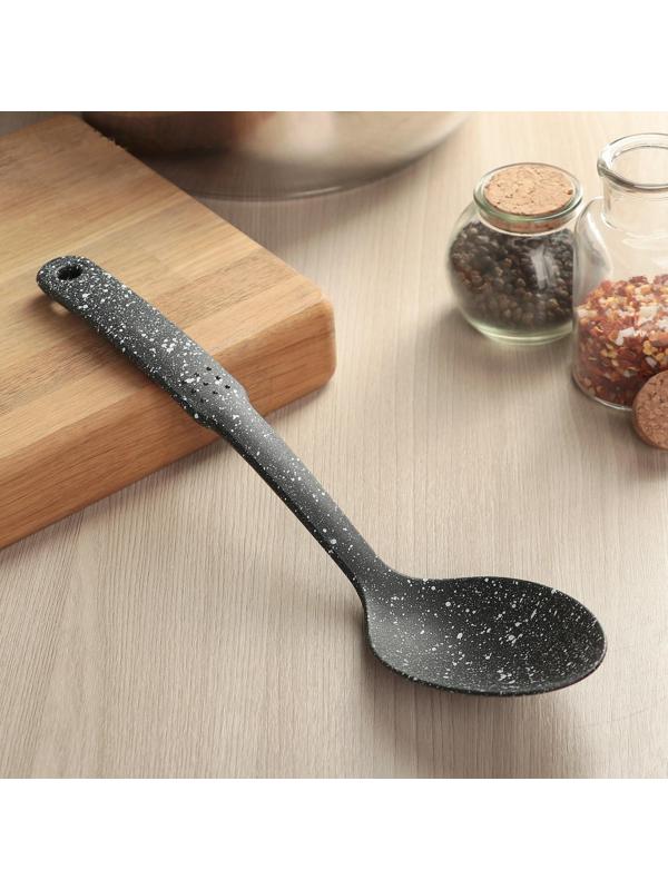 Ложка гарнирная Доляна «Мрамор», 30,5 см