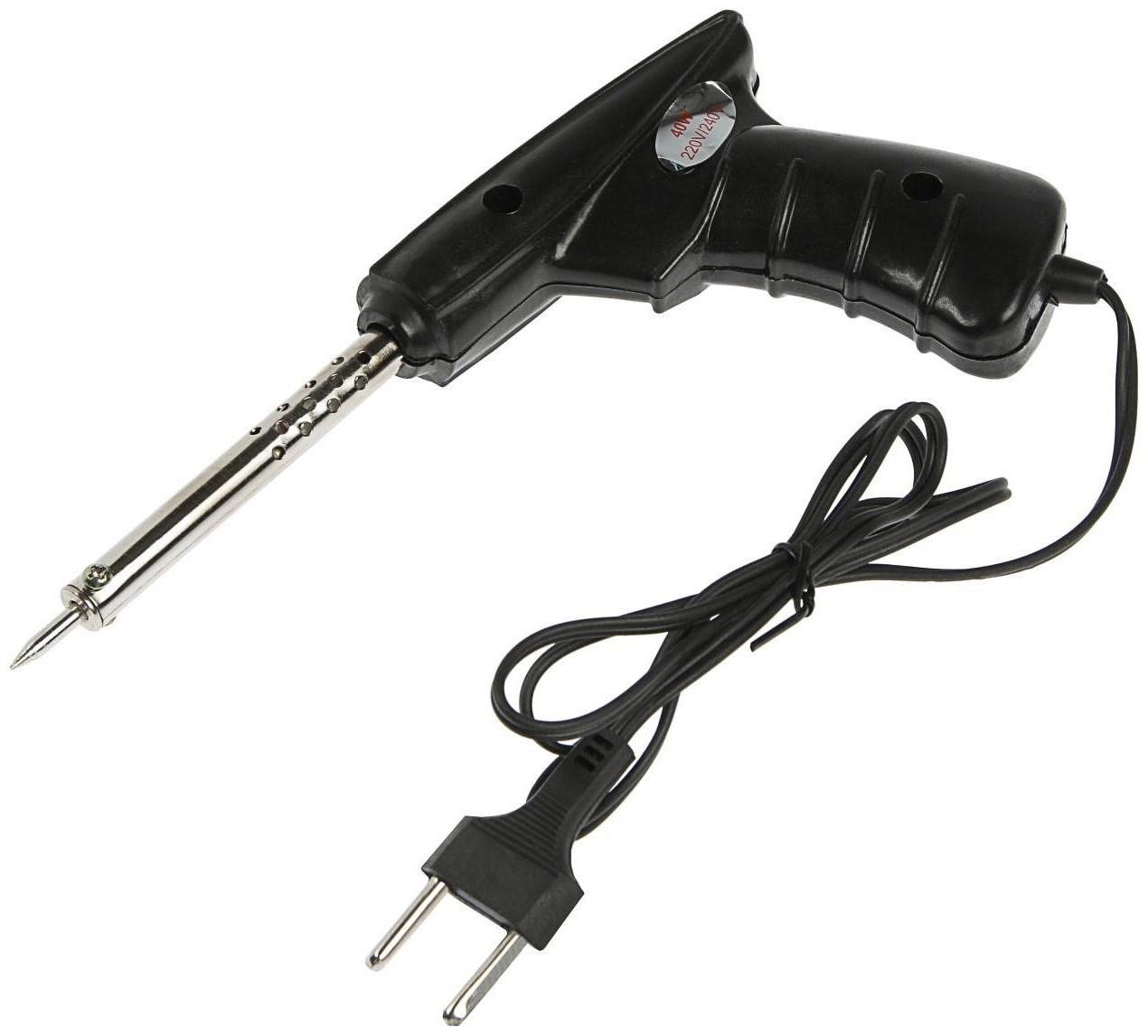 Паяльник - пистолет ЛОМ, 40 Вт, 220 В