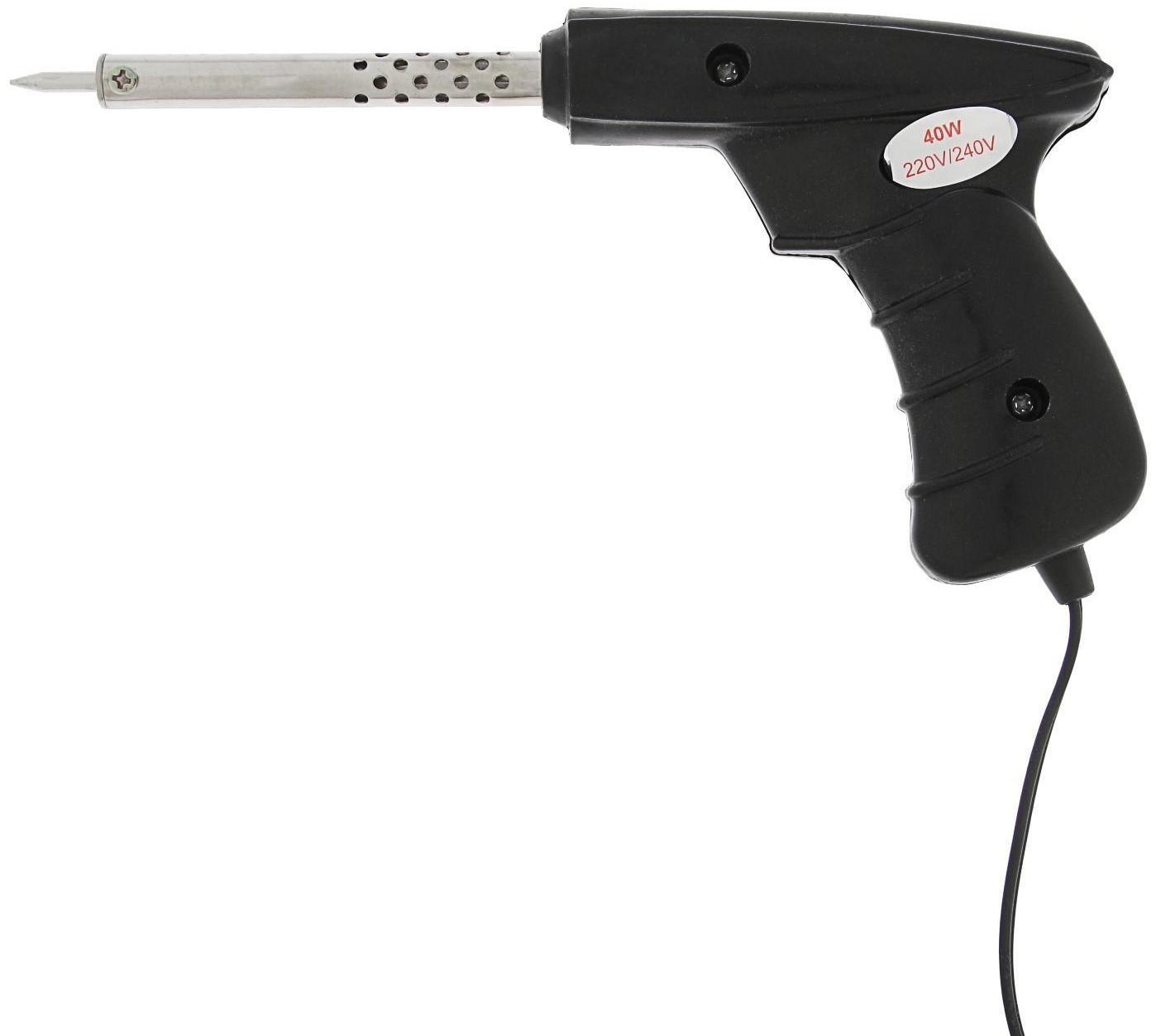 Паяльник - пистолет ЛОМ, 40 Вт, 220 В