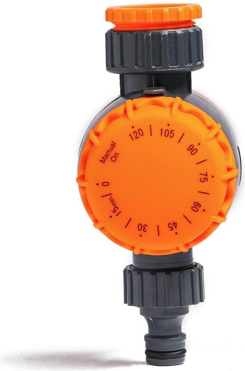 Таймер полива до 2-х часов с набором переходников для подключения, пластик