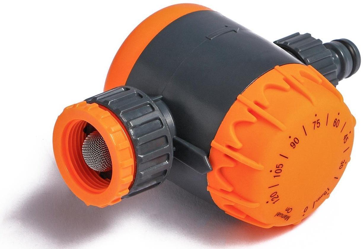 Таймер полива до 2-х часов с набором переходников для подключения, пластик