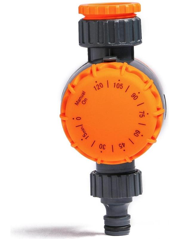 Таймер полива до 2-х часов с набором переходников для подключения, пластик