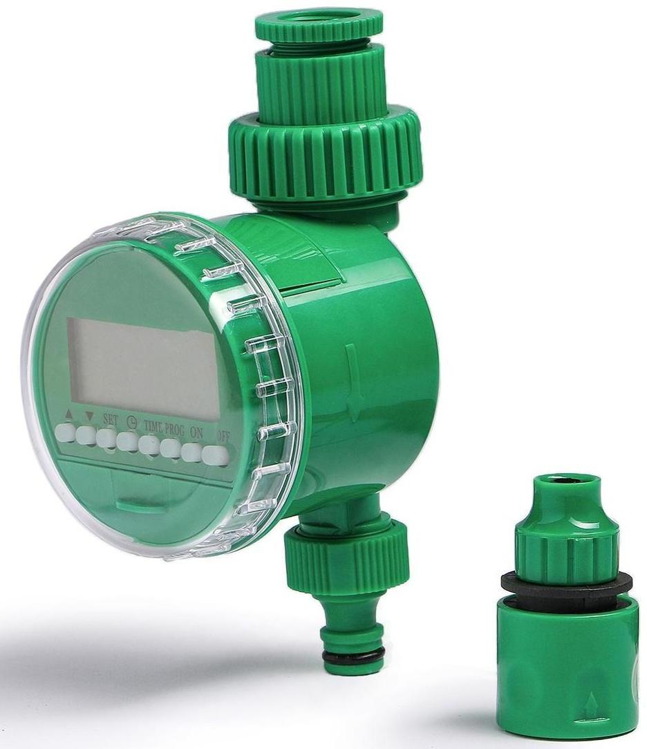 Таймер полива программируемый на 30 суток, пластик
