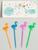 Шпажки для канапе «Фламинго», набор 12 шт., цвета МИКС