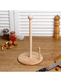 Стойка для полотенец деревянная 27х15 х15