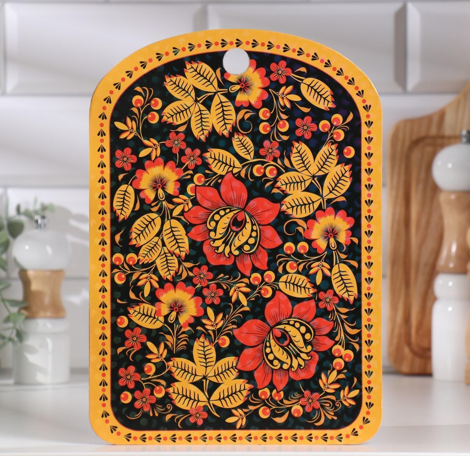 Доска разделочная сувенирная 