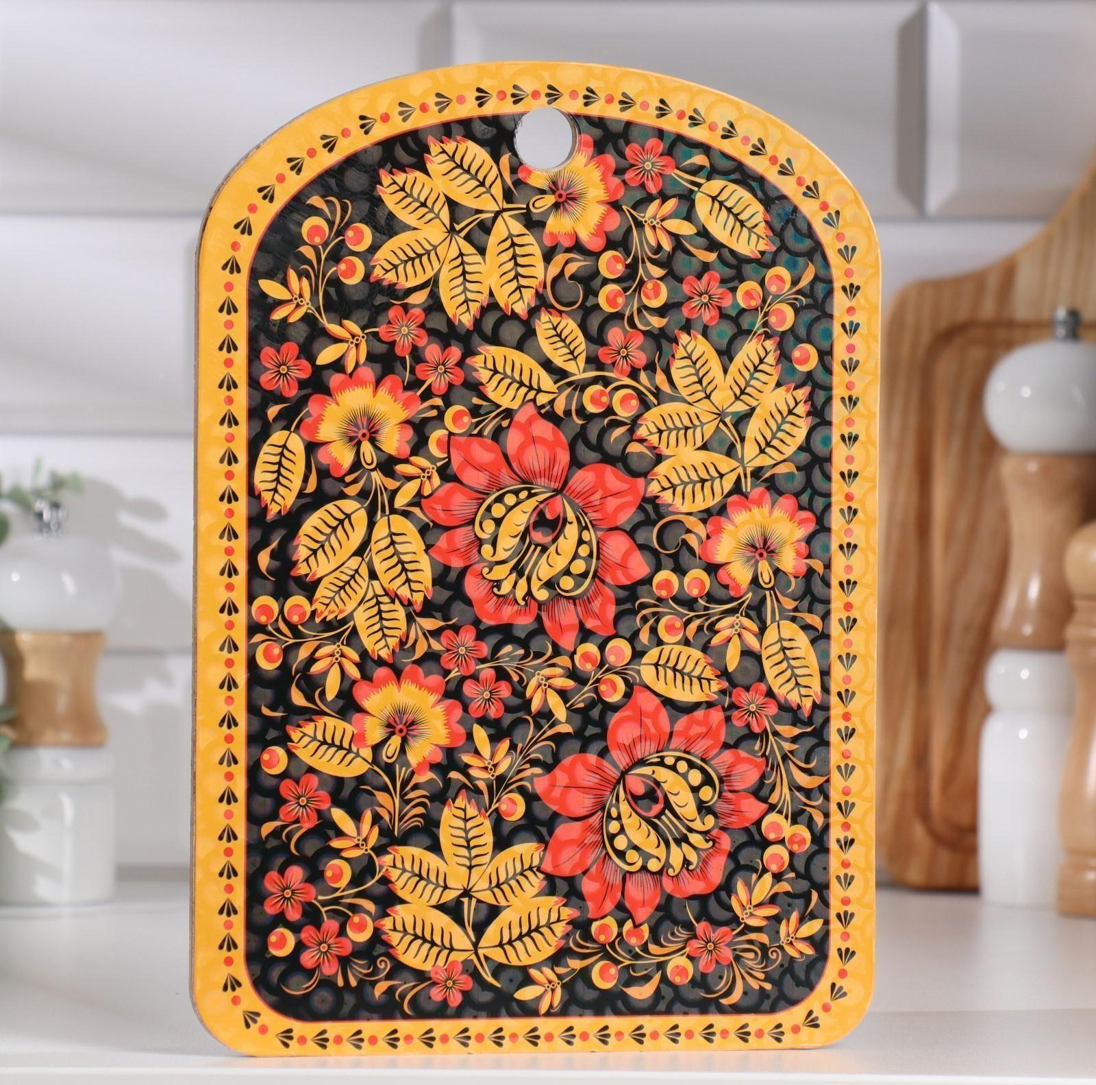 Доска разделочная сувенирная 