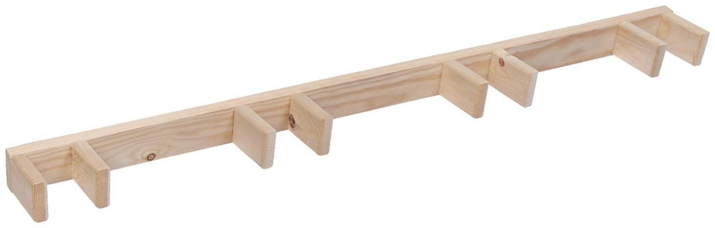 Держатель для садового инвентаря, настенный, под 4 инструмента