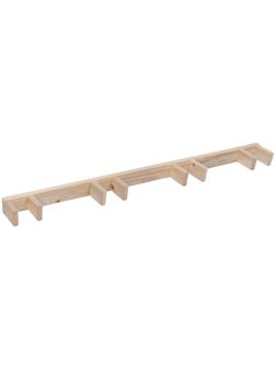 Держатель для садового инвентаря, настенный, под 4 инструмента