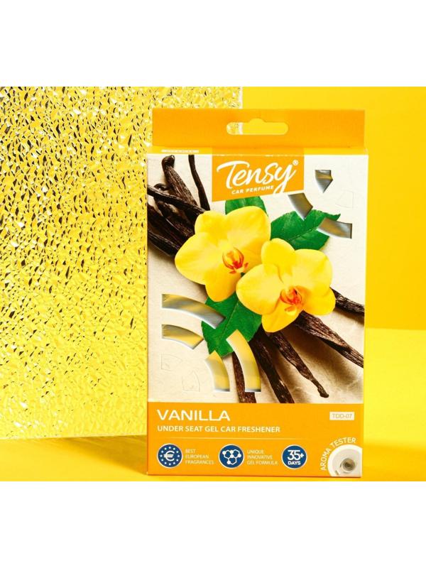 Ароматизатор под сидение Tensy Ваниль, гелевый, с пробником, 185 г, ТDD-07