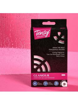 Ароматизатор под сиденье Tensy Гламур, гелевый, с пробником, 110 г, TK-24 (цитрусовое дерево)