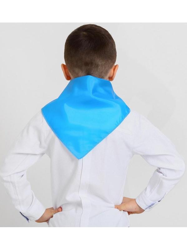 Галстук пионерский, цвет голубой