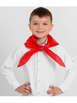 Галстук пионерский, цвет красный
