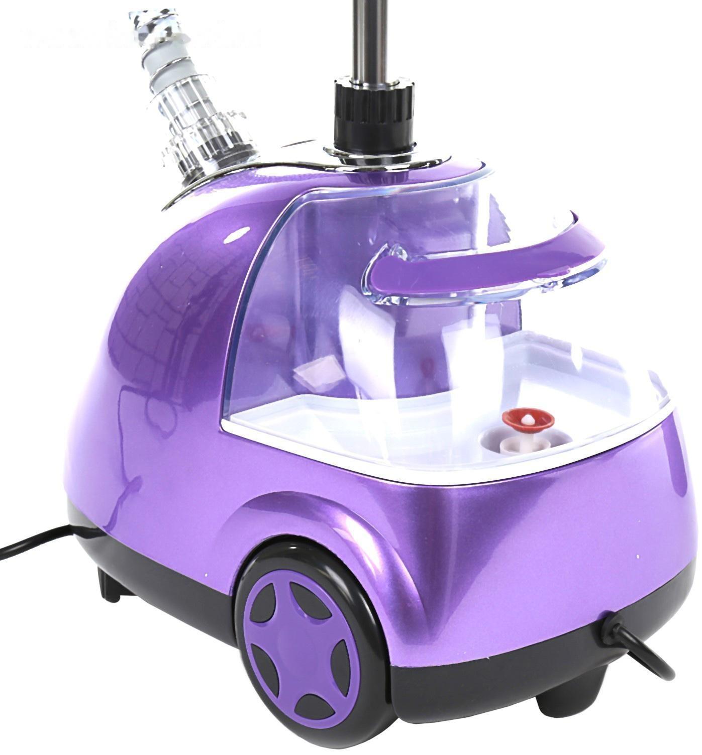 Отпариватель Galaxy GL 6205, напольный, 1700 Вт, 1500 мл, 40 г/мин, фиолетовый