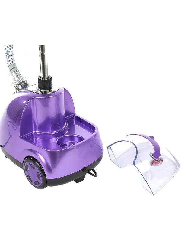 Отпариватель Galaxy GL 6205, напольный, 1700 Вт, 1500 мл, 40 г/мин, фиолетовый