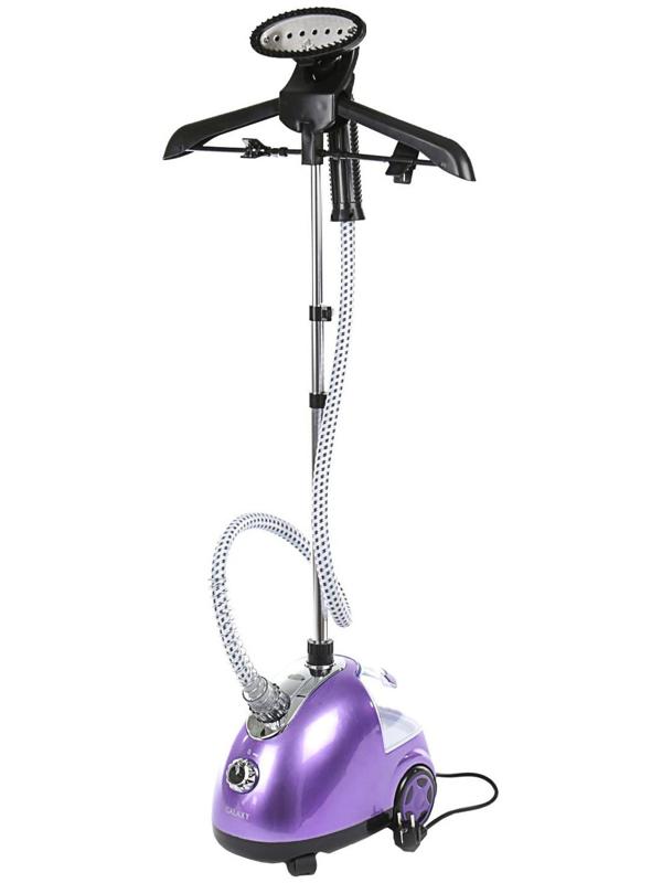 Отпариватель Galaxy GL 6205, напольный, 1700 Вт, 1500 мл, 40 г/мин, фиолетовый