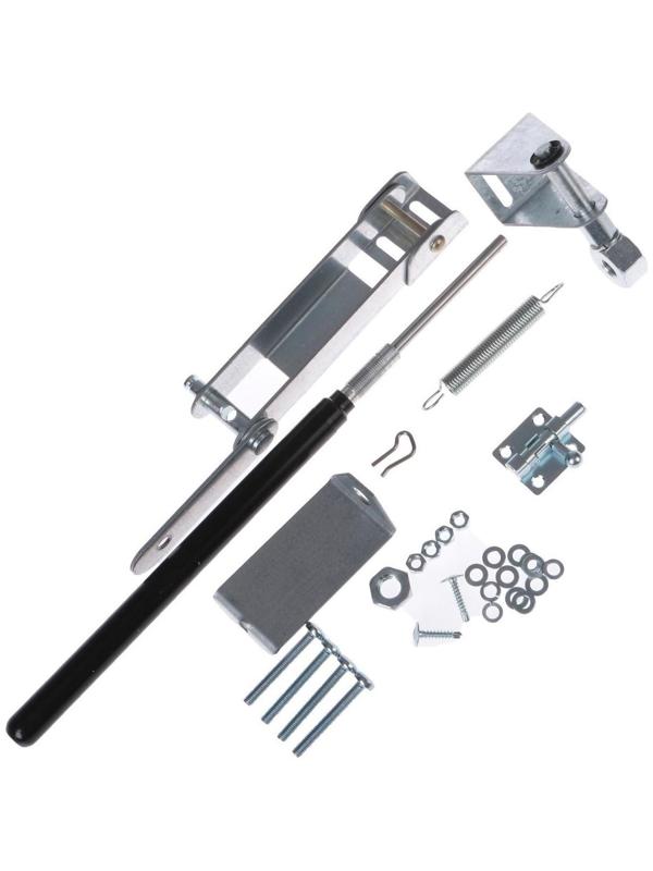 Автомат для проветривания теплиц, +17-25°C, 15 кг, дверной, горизонтальное открывание, «Синьор Помидор»