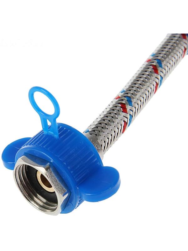 Подводка для смесителя AquaKratos, М10х18 мм, 50 см, нерж.сталь, с ключом для монтажа