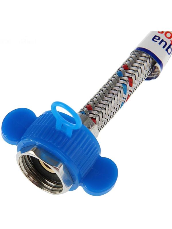 Подводка для смесителя AquaKratos, М10х18 мм, 60 см, нерж.сталь, с ключом для монтажа