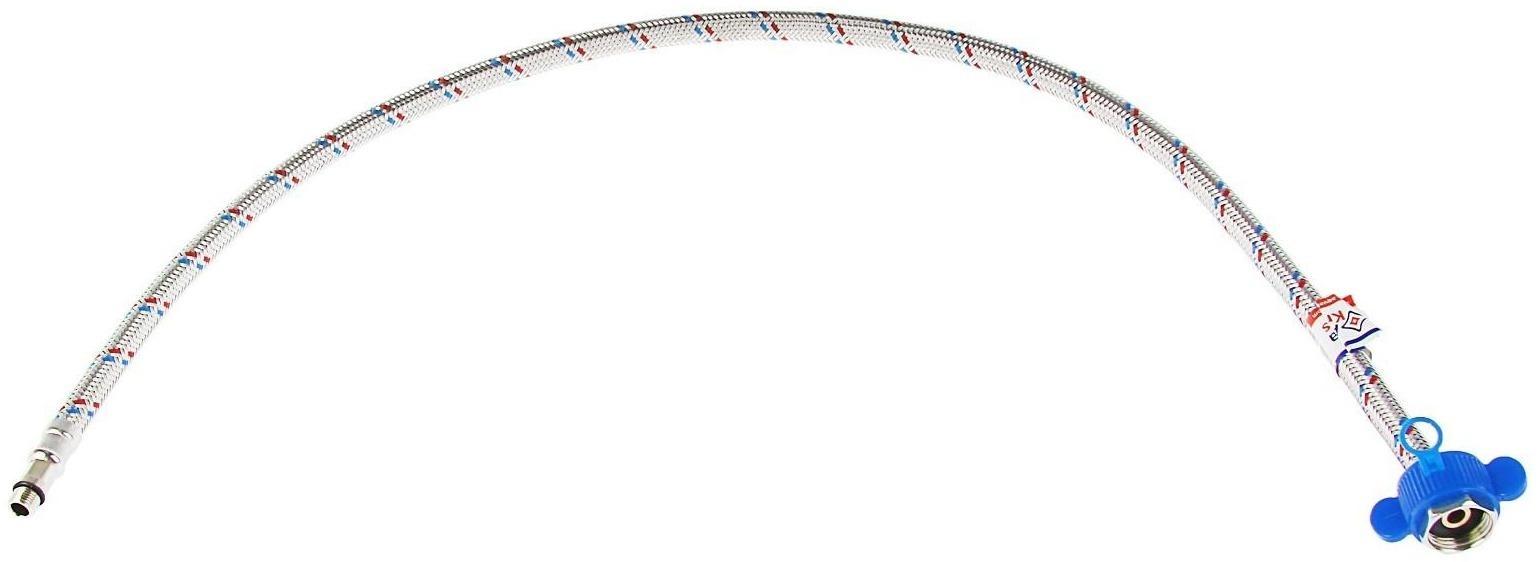 Подводка для смесителя AquaKratos, М10х18 мм, 80 см, нерж.сталь, с ключом для монтажа