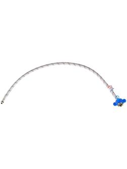 Подводка для смесителя AquaKratos, М10х18 мм, 80 см, нерж.сталь, с ключом для монтажа