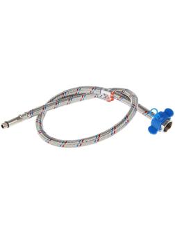 Подводка для смесителя AquaKratos, М10х35 мм, 80 см, нерж.сталь, с ключом для монтажа