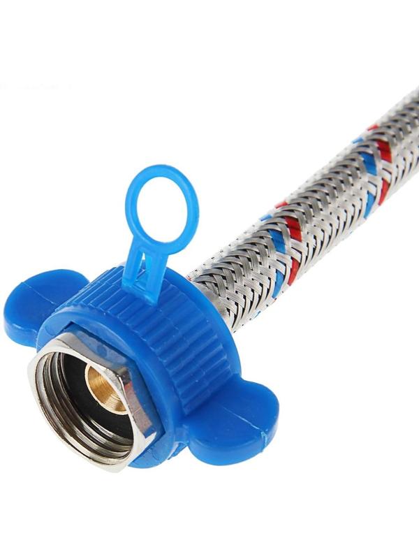 Подводка для смесителя AquaKratos, М10х35 мм, 80 см, нерж.сталь, с ключом для монтажа