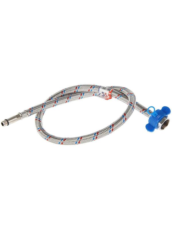 Подводка для смесителя AquaKratos, М10х35 мм, 80 см, нерж.сталь, с ключом для монтажа