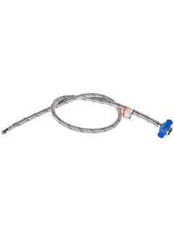 Подводка для смесителя AquaKratos, М10х18 мм, 100 см, нерж.сталь, с ключом для монтажа