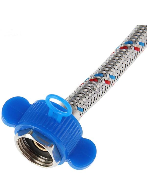 Подводка для смесителя AquaKratos, М10х18 мм, 100 см, нерж.сталь, с ключом для монтажа