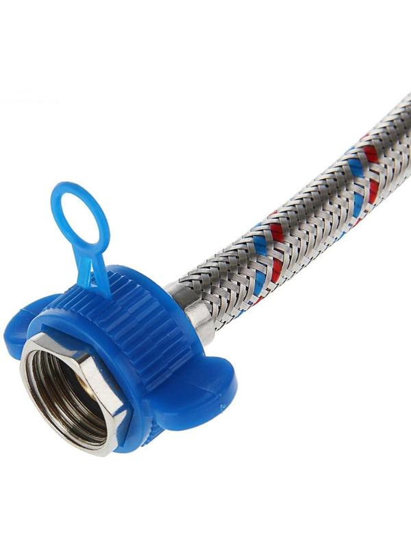 Подводка для смесителя AquaKratos, М10х35 мм, 150 см, нерж.сталь, с ключом для монтажа