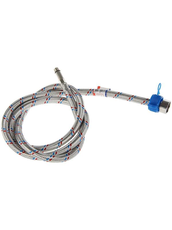 Подводка для смесителя AquaKratos, М10х35 мм, 150 см, нерж.сталь, с ключом для монтажа