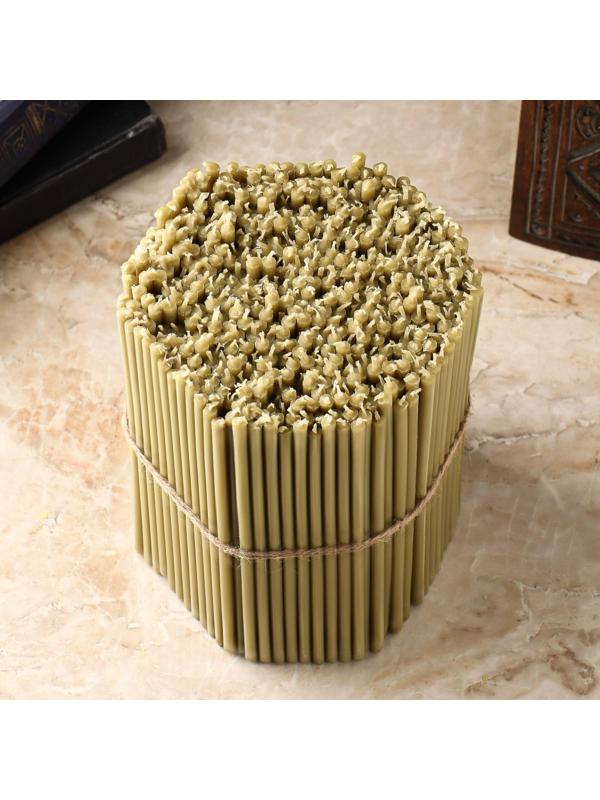 Свечи медовые №120, упаковка 2кг, парафин + медовое масло