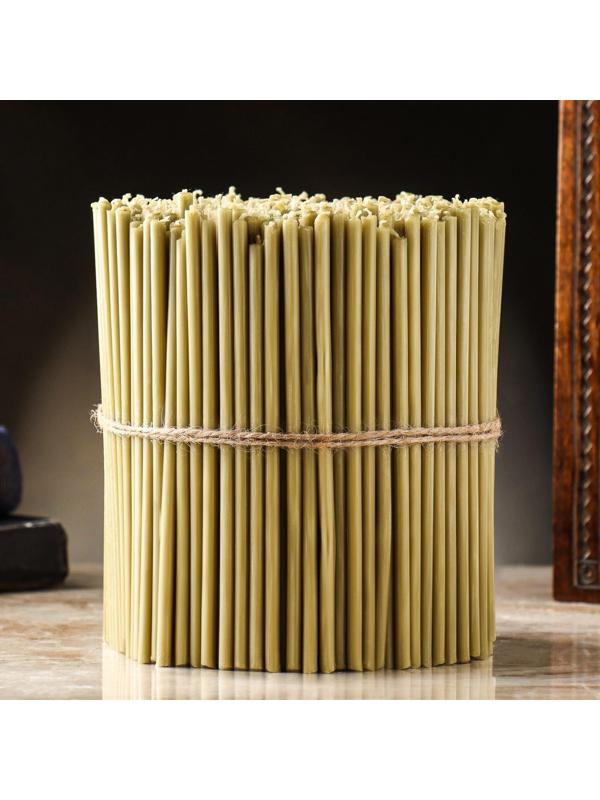 Свечи медовые №120, упаковка 2кг, парафин + медовое масло